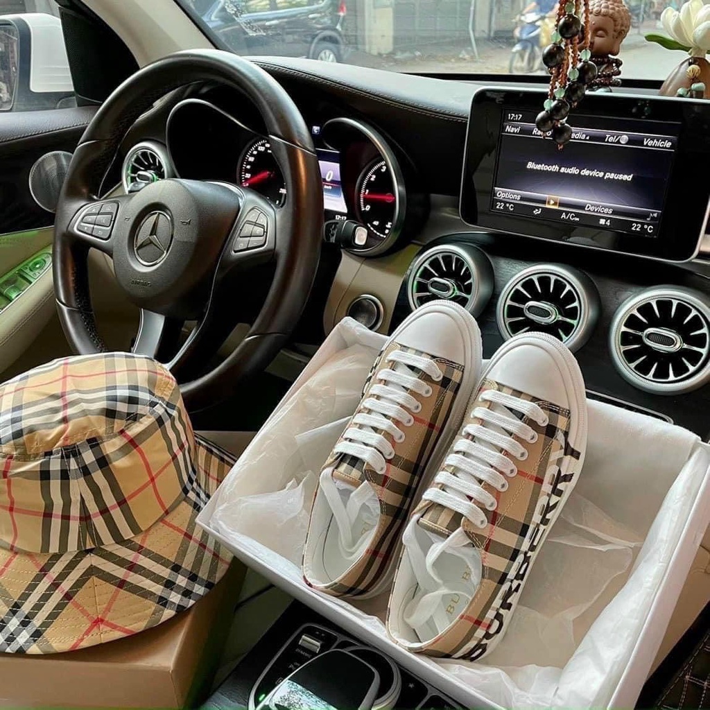 Giày nam BBR sọc kẻ đơn giản siêu đẹp siêu phong cách 2022 full box