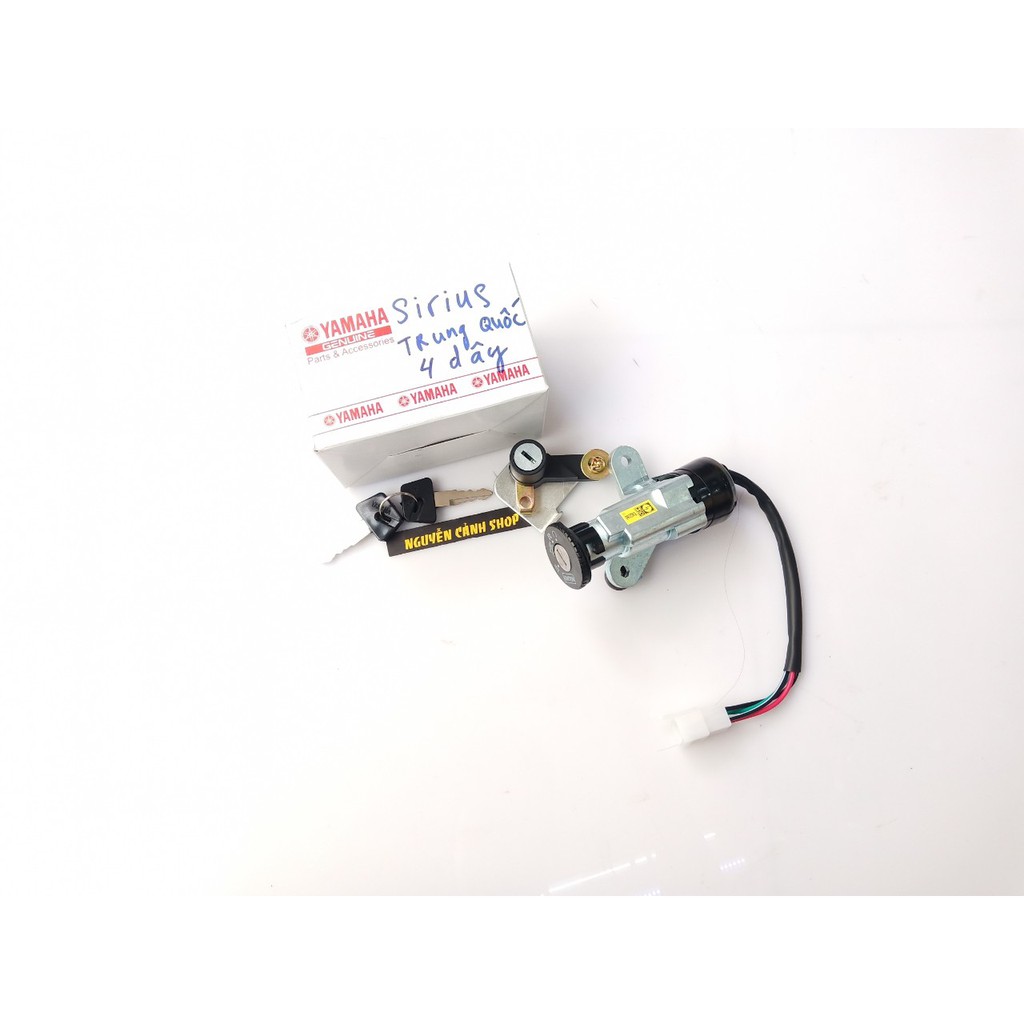 Ổ khóa xe sirius trung quốc 4 dây