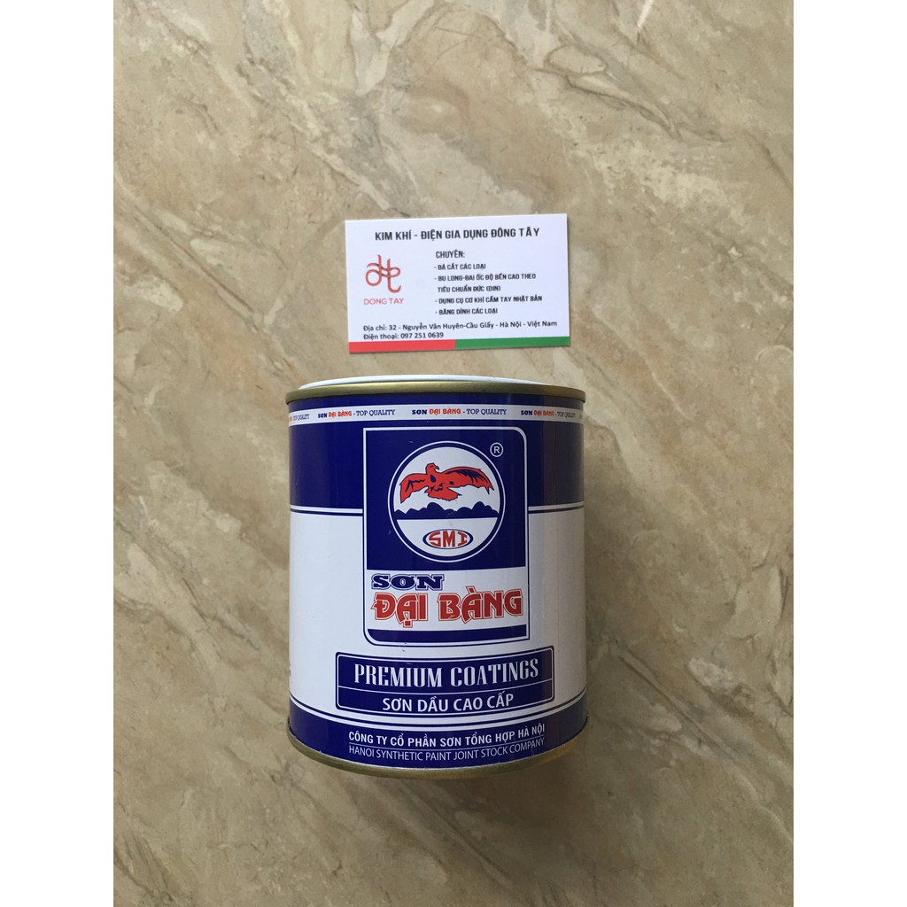 Sơn dầu màu ghi/xám Đại Bàng AK G-01 1KG - 3KG thích mê ly