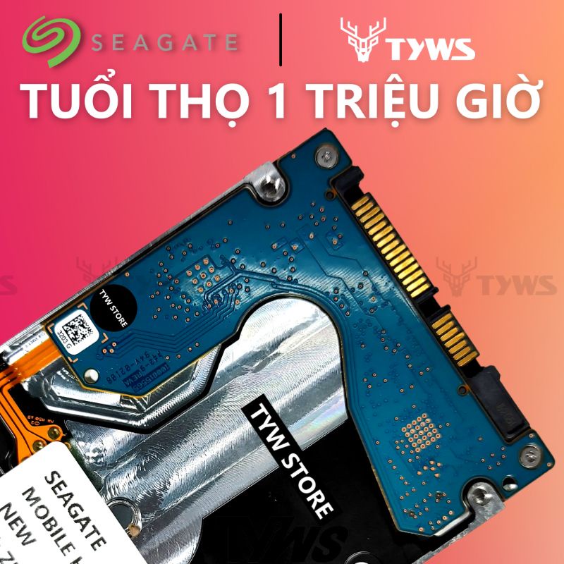 Ổ Cứng Gắn Trong HDD 2TB 2.5 Inch cho Laptop/PlayStation Seagate Mobile  - Bảo hành 1 đổi 1 HDD2.52TBSM