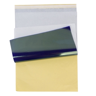 10 Sheets  Thermal Carbon Stencil Transfer Paper & 1x  Stencil Stuff  Stencil Transfer Formula 125ML