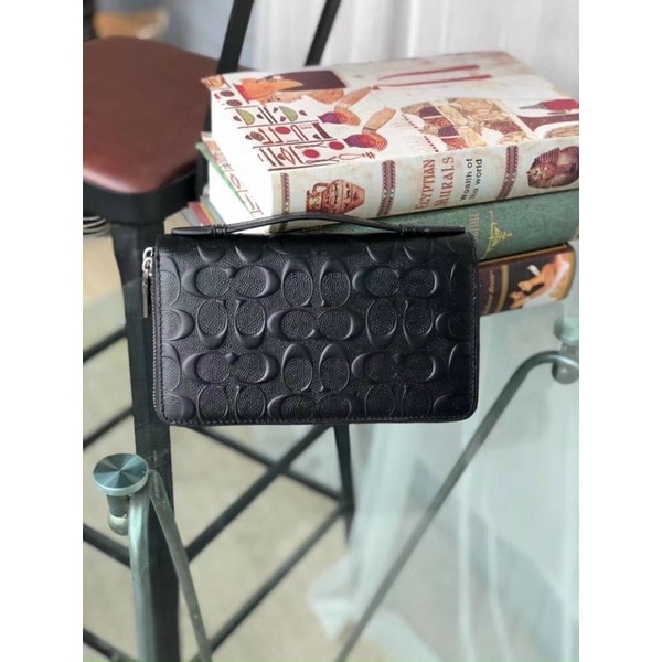 📛RẺ VÔ ĐỊCH📛CLUTH COAH DOUBLE ZIP NHIỀU NGĂN