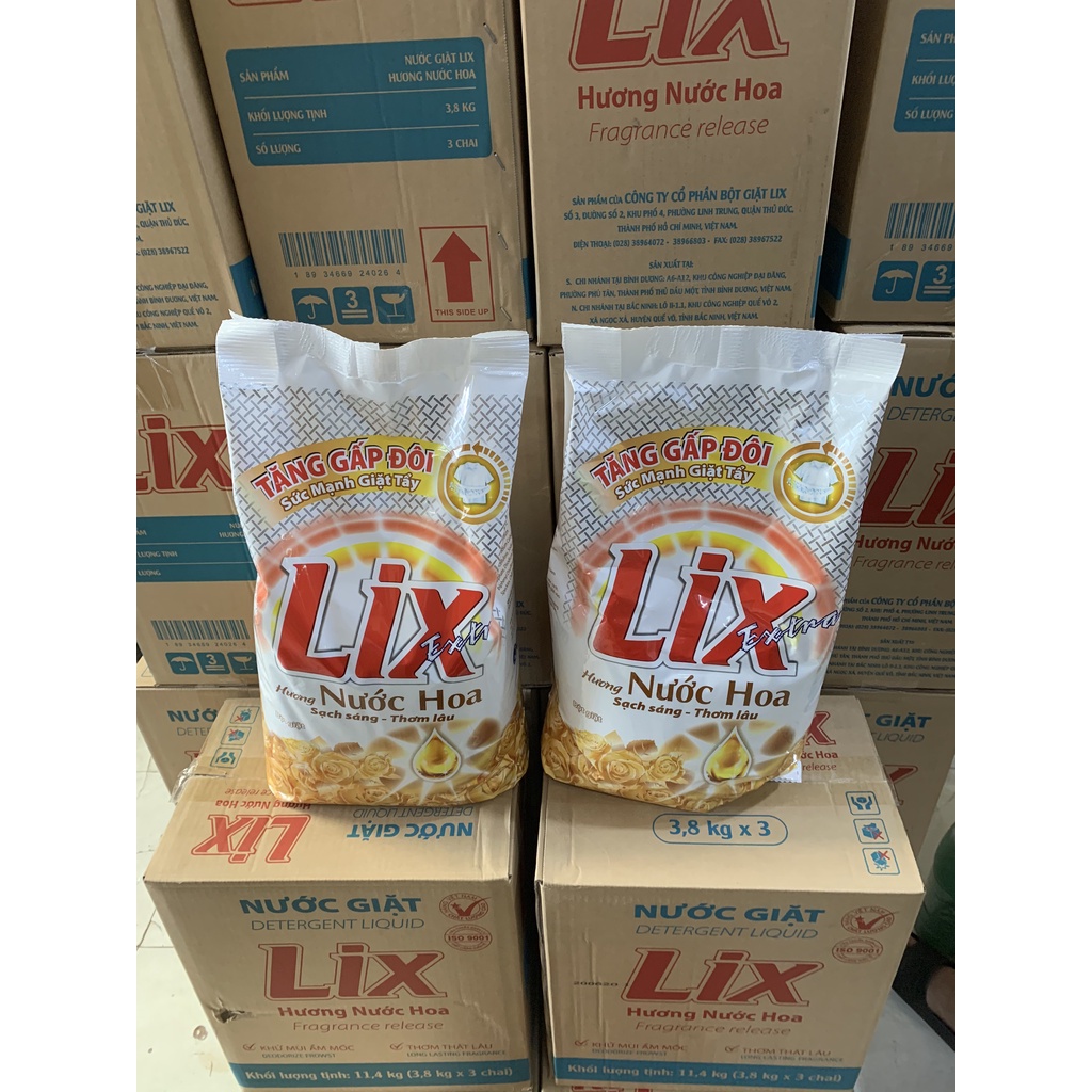 Bột giặt LIX extra hương nước hoa 5.5kg EH554