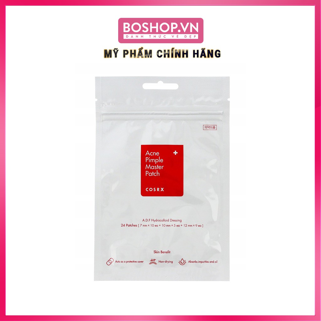 Miếng Dán Mụn Cosrx Acne Pimple 24 Patches