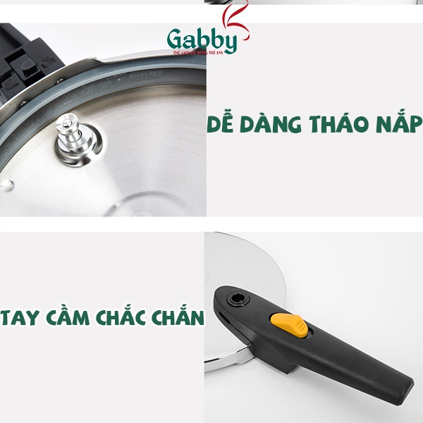 BỘ NỒI ÁP SUẤT KIMSCOOK CAO CẤP ( XANH MINT, VÀNG )