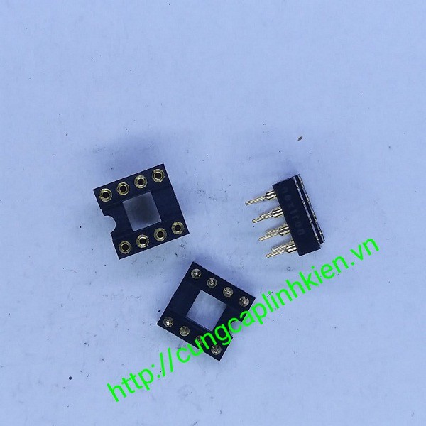 Đế cắm ic DIP8 chân tròn mạ vàng RK-58 RC-38