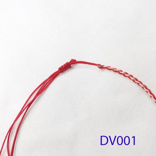 Dây chuyền vải đỏ dv001