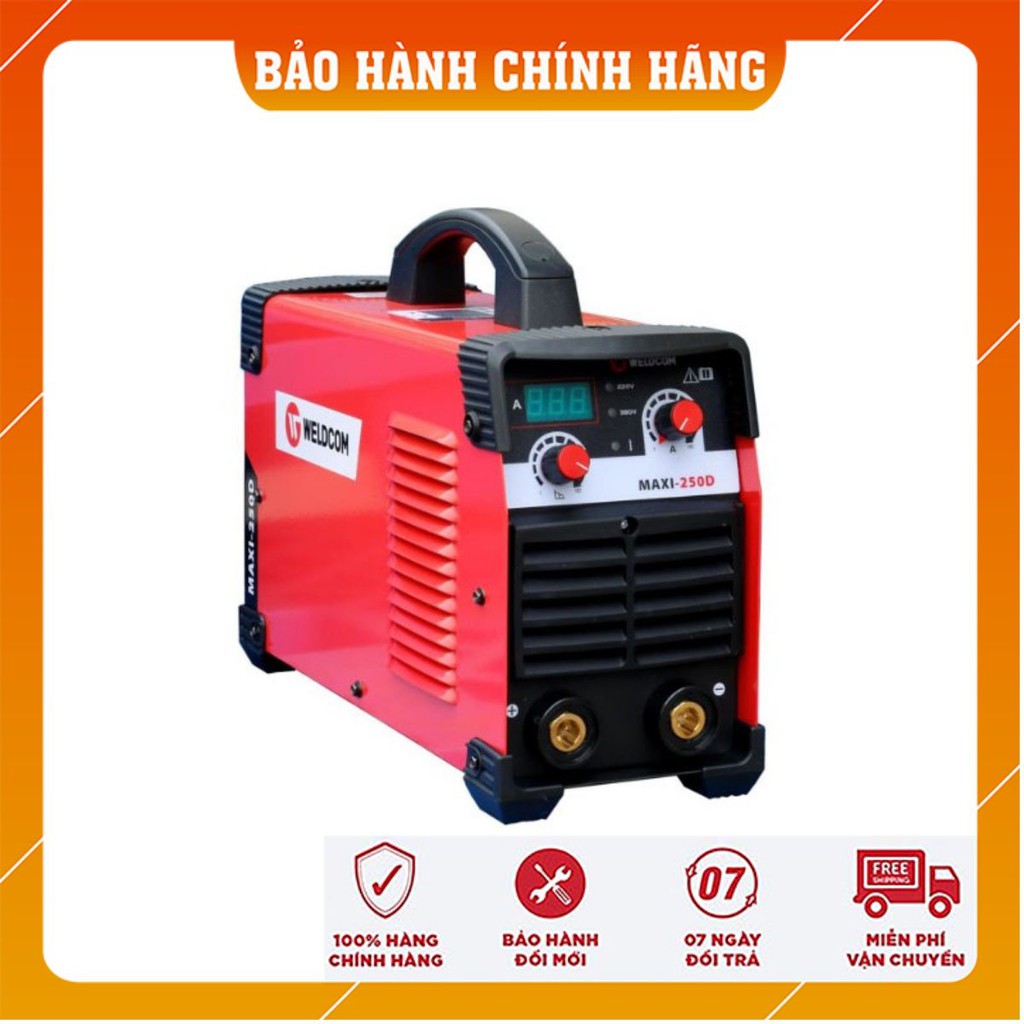 Máy hàn que điện tử Weldcom Maxi 250D