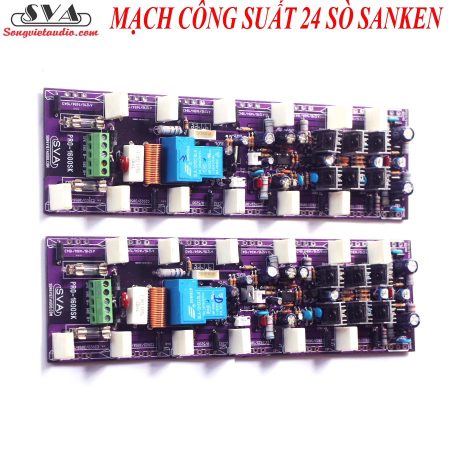 MẠCH CÔNG SUẤT 24 SÒ SANKEN - PRO 1600SK