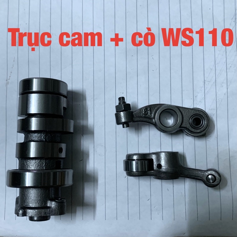 Trục cam + cò xe Wave S110