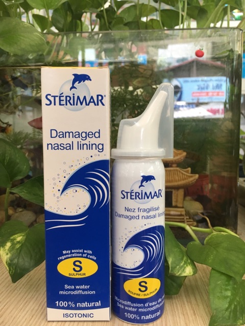 (Nhập khẩu) nước muối biển STERIMAR từ Pháp