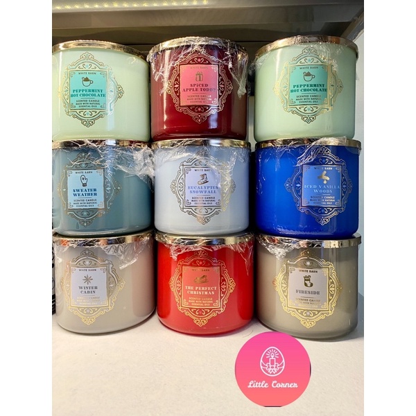 Nến thơm 3 bấc BATH AND BODY WORKS (BBW) 411g - Noel - Link 1
