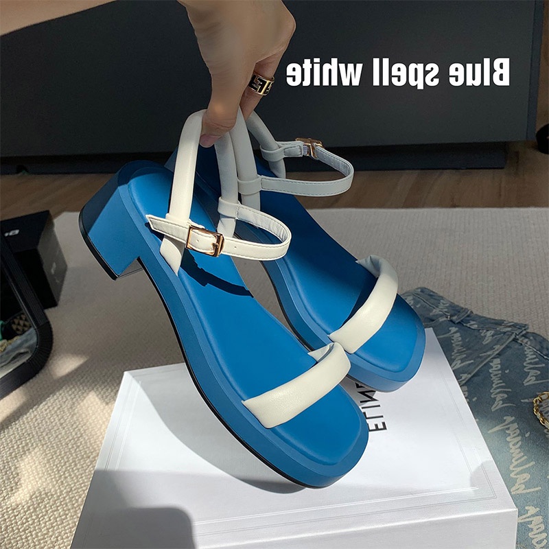 Giày Sandal Cao Gót Hở Ngón Thời Trang Mùa Hè Phong Cách Pháp Hàng Mới 2022 Dành Cho Bạn Nữ