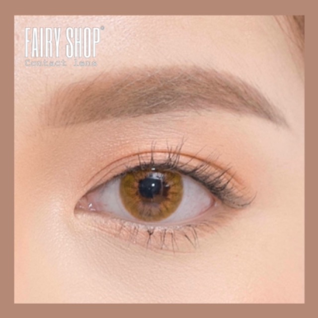 Áp tròng BOUG BROWN 0 độ - Kính Áp Tròng FAIRY SHOP CONTACT LENS