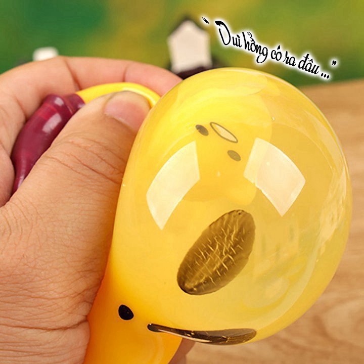 Bánh Flan - Pudding Gudetama  GUDETAMA SQUIShY trúng trút giận bánh mật ong