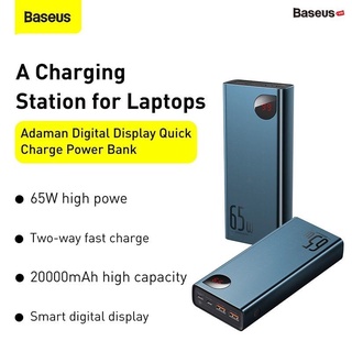 【BASEUS FAST CHARGE 22.5W】Sạc dự phòng Vỏ KIM LOẠI Baseus Adaman 10000/ 20000mah Sạc nhanh cho iPhone 12/ Samsung/ Mac
