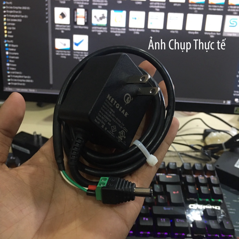 Bộ hạ áp 220V về 5V2A DC5.5x2.1MM Netgear Kéo 4A củ sạc 5V 2A cho camera wifi- ShopThongMinh5.0