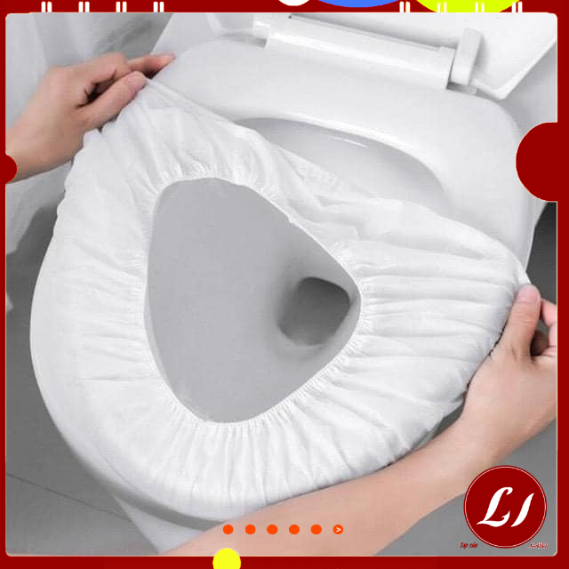 SET 2 Miếng lót bồn cầu, toilet NILON tiện lợi trong gia đình
