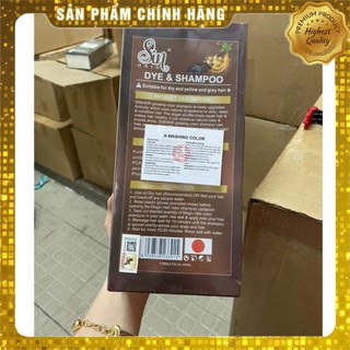 Dầu Gội Thảo Dược Phủ Tóc Bạc Nhân Sâm Sin Hair 500ml