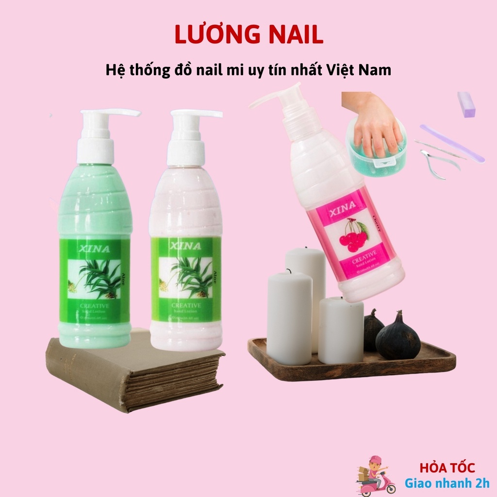 Kem mềm da nail XINA kem dưỡng mềm da tay