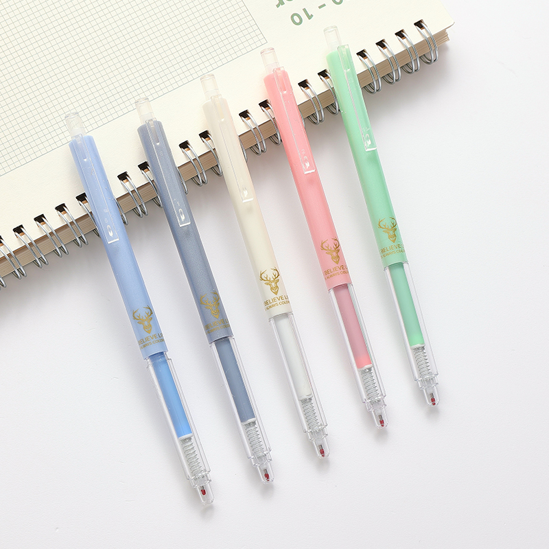 1 bút bi đen 0.5mm dành cho học sinh / dân văn phòng