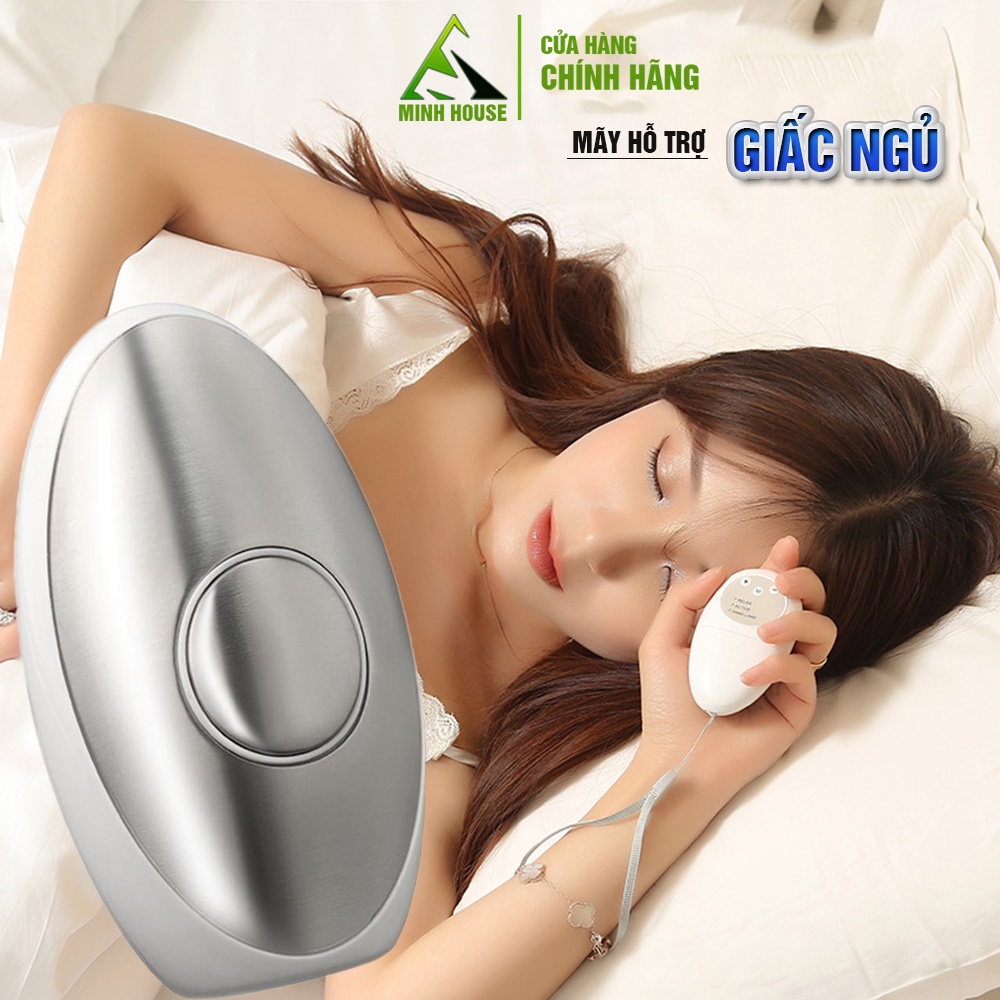 Máy hỗ trợ giấc ngủ cầm tay cho người mất ngủ, khó ngủ , sạc USB - Minh House