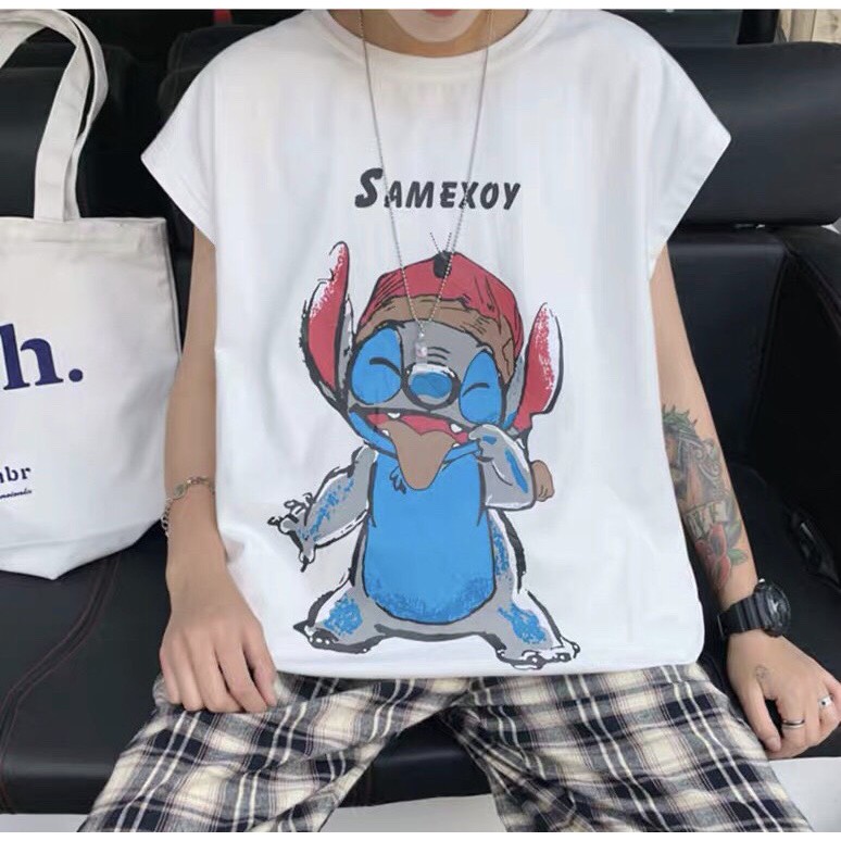 [Mã FAMAYWA giảm 10K đơn 50K] Áo thun tanktop Wind unsiex form rộng Hoạt Hình sát nách nam nữ oversize ulzzang | BigBuy360 - bigbuy360.vn