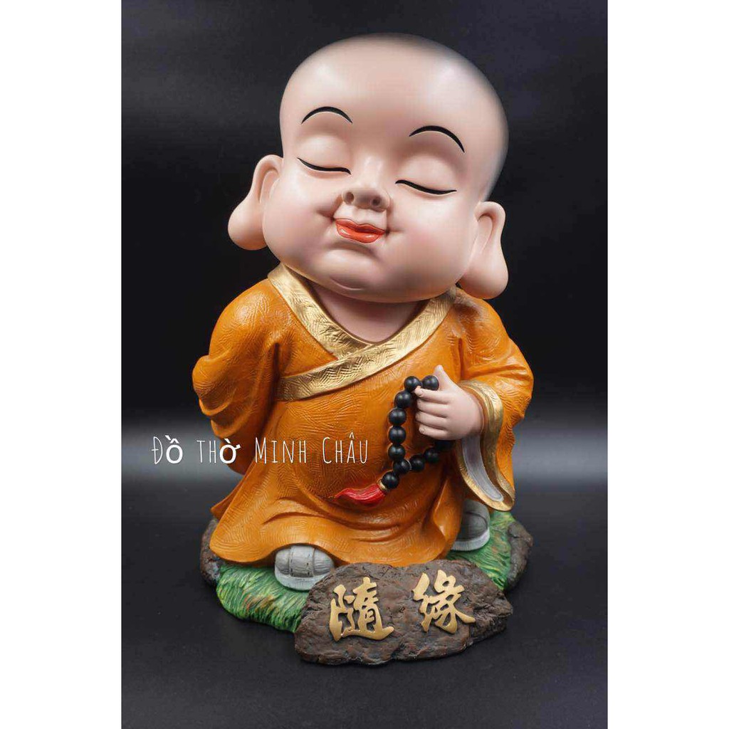 Chú tiểu bày bàn to 27cm