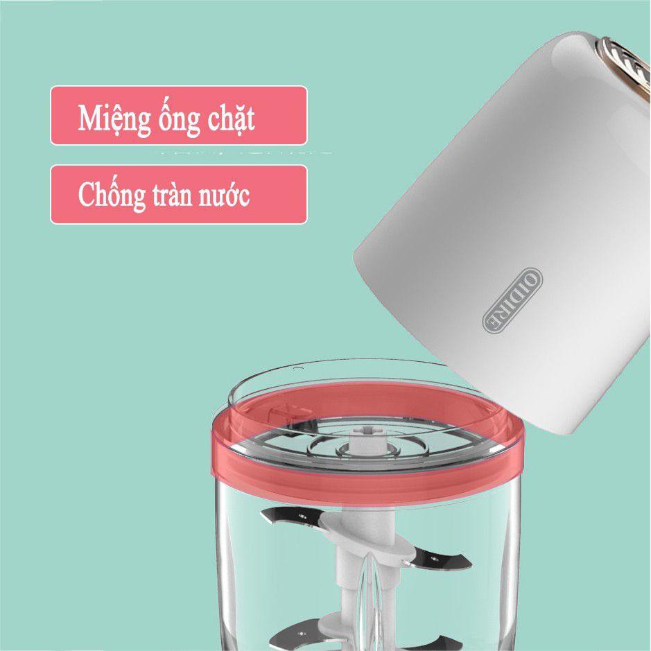 [ LỖI 1 ĐỔI 1 - BẢO HÀNH 1 NĂM ] Máy xay sinh tố, máy xay đa năng Yoice Y-QSJ1 trắng công suất 250W, 2 tầng lưỡi kép