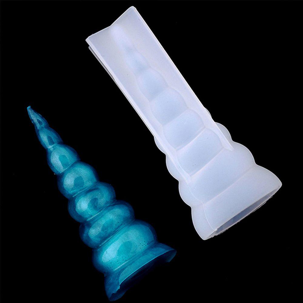 Khuôn Nhựa Trong Suốt Hình Sừng Kỳ Lân Dùng Làm Đồ Trang Sức DIY