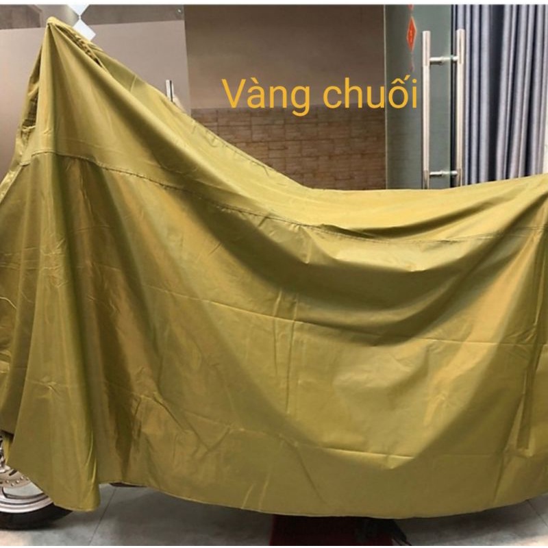 [Siêu dầy nặng 1,4kg]Bạt phủ xe tay ga, vải dù cao cấp, siêu to, siêu bền, chống nắng, mưa, bụi, chống thấm nước