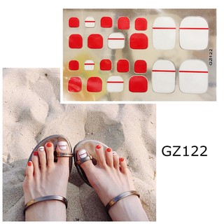 Miếng dán móng chân - Nail Wraps (22 miếng dán khô)