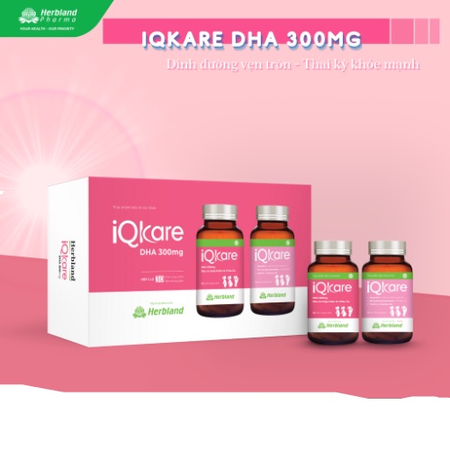 Thực phẩm bảo vệ sức khỏe và thai kỳ IQKARE - cho Mẹ và Bé
