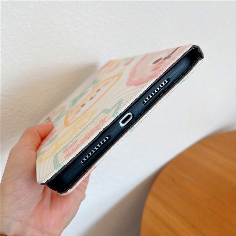 Ốp Máy Tính Bảng Da PU Có Giá Đỡ Cho iPad Mini /Air 1 2/Pro 9.7/4th 5th 6th 2017 2018/7th 8th 9th Gen 2019 2020 2021