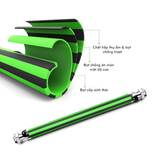 Xà đơn gắn cửa đỏ đen 2020 tùy chọn kich thước [giao nhanh 2h]