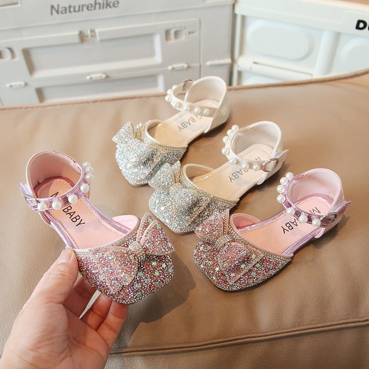 Giày Búp Bê Đế Bằng Thời Trang Mùa Hè Cho Bé Gái