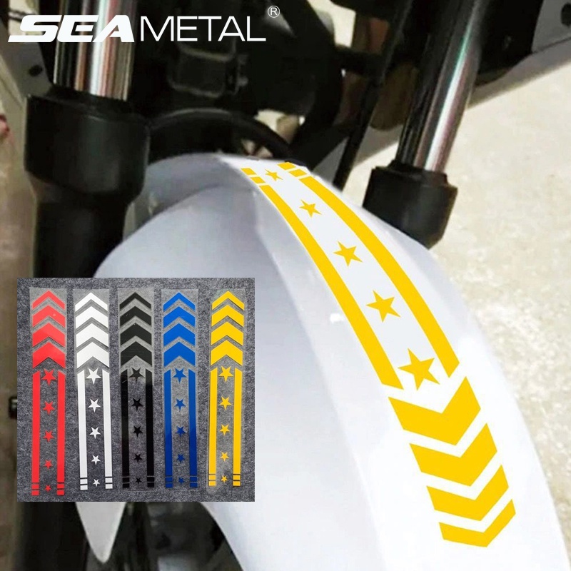 Miếng dán phản quang SEAMETAL trang trí tấm chắn xe máy thông dụng
