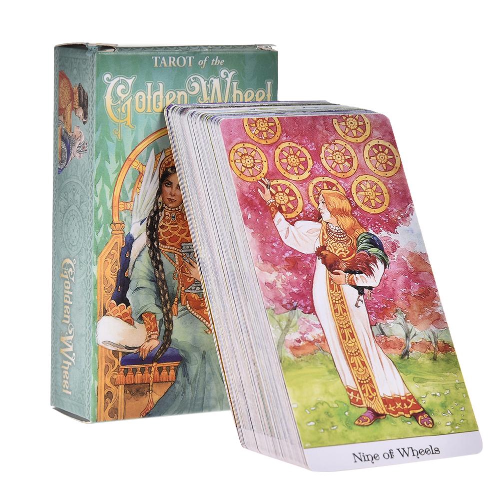 Bộ Bài Tarot 78 Lá Màu Vàng Ấn Tượng