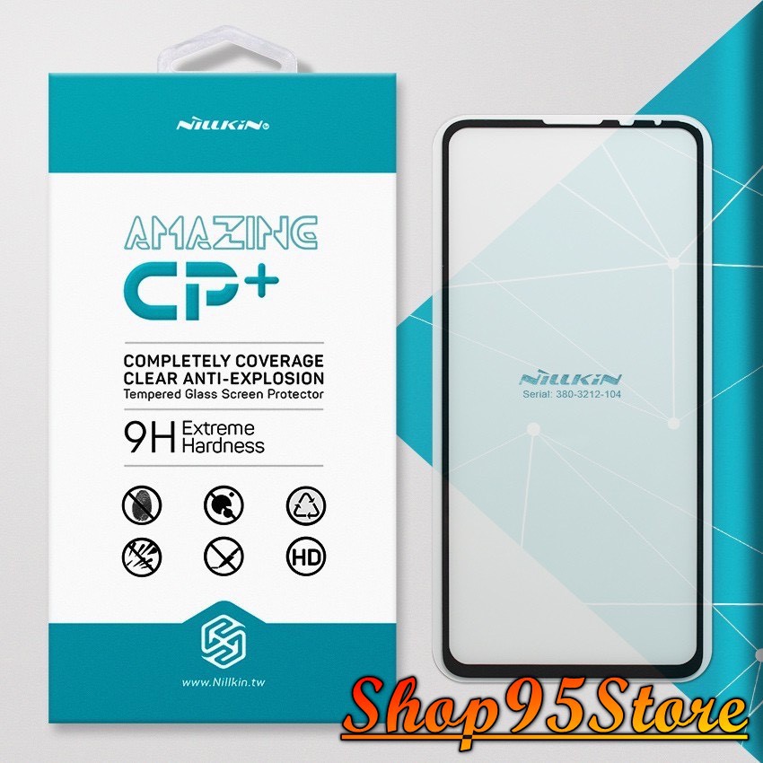 Cường lực Full màn Nillkin CP+ Pro Xiaomi Mi 10T pro Poco X3 K30 pro Note 7 / 7 pro Note 8 Note 8 pro Note 9s Note 9 pro