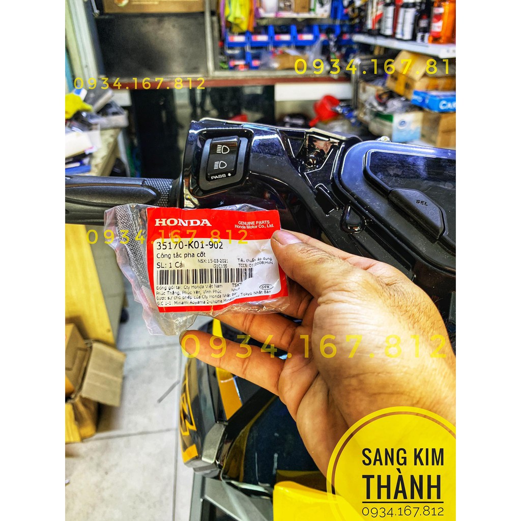 Bộ Mạch Tắt Mở Đèn Xe Air Blade 2020 2021 2022 2023 Full Giắc Cắm Không Khoét Đồ Mủ