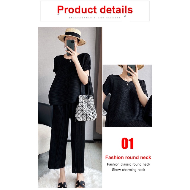Set Áo Thun Ngắn Tay + Quần ống rộng Thời Trang Hè 2022 Cho Nữ