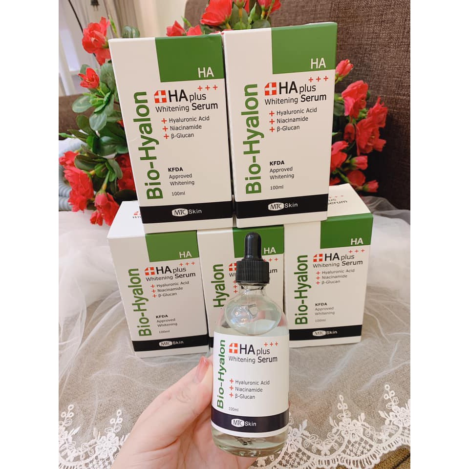 [CHÍNH HÃNG] Serum Ha Plus 100ml cấp ẩm, trắng sáng da , ha plus whitening serum