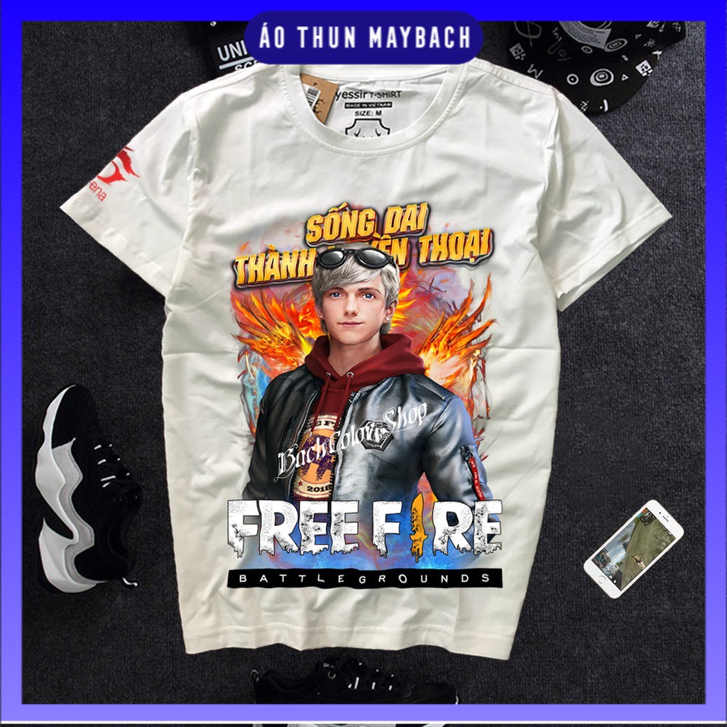 [Bán Chạy] Áo Thun Free Fire - Áo FF Maxim