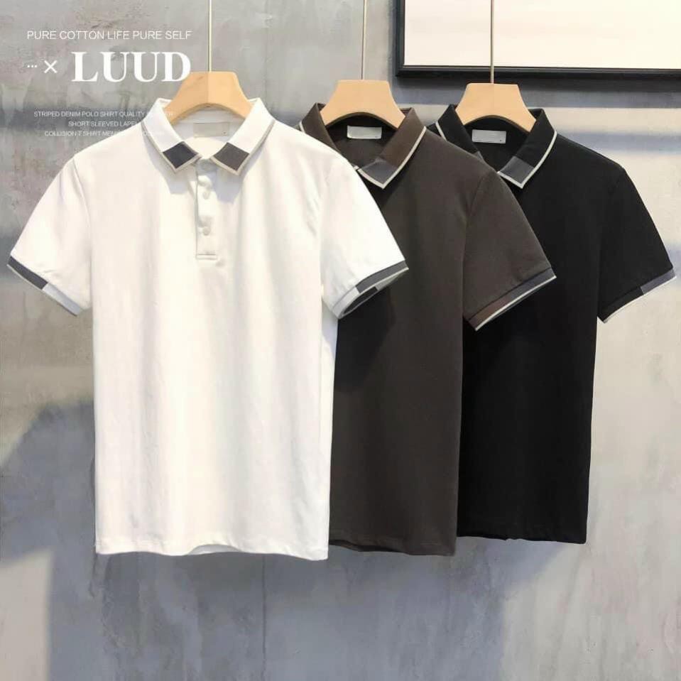 Áo Polo Nam Ngắn Tay có Cổ Bẻ Phối Áo thun nam in GẤU Cotton xuất xịn,chuẩn form sang trọng lịch lãm MINHSTORE | BigBuy360 - bigbuy360.vn