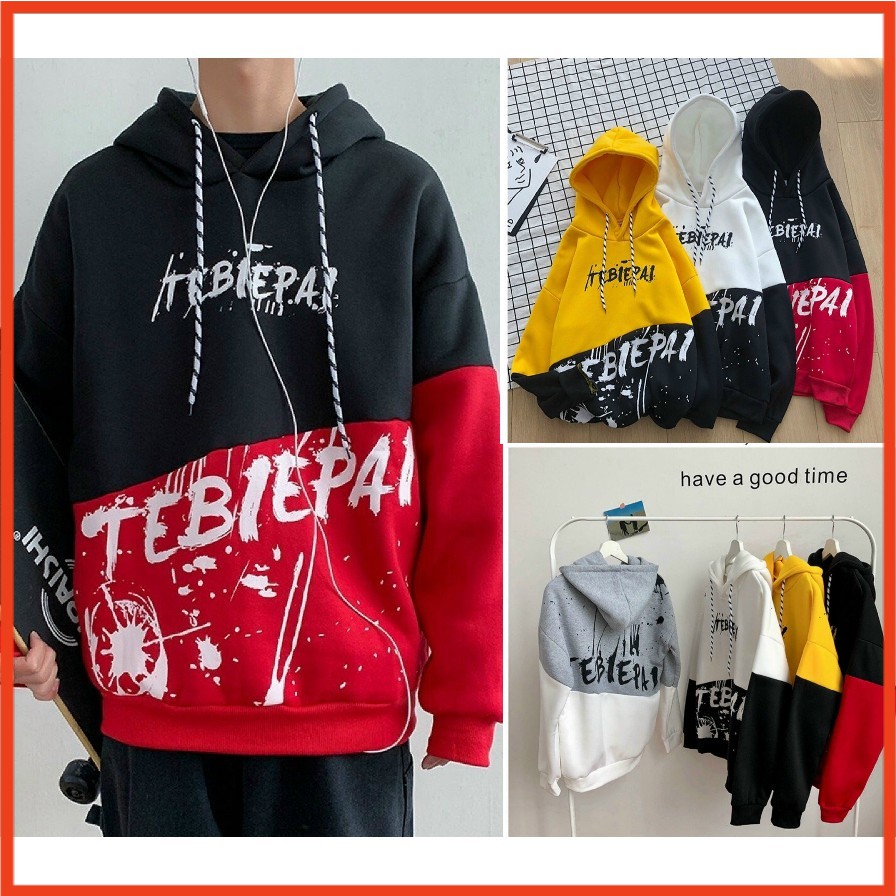 Áo hoodie ❤️FREESHIP❤️ áo khoác hoodie nam nữ - mẫu TEBIEPAI FREE SIZE DƯỚI 65KG