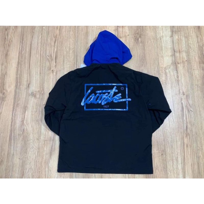 Áo khoác có mũ trùm đầu phối màu Lacoste BH2770-52G