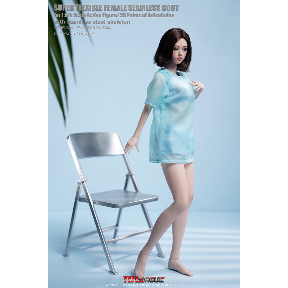 Mô hình chính hãng TBLeague 1/6: Body nữ giới S44 và S45 của Phicen