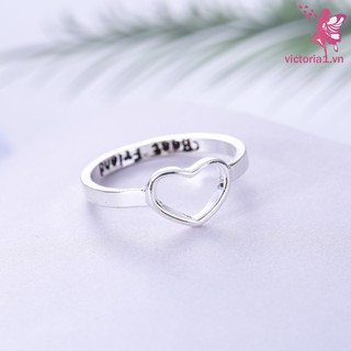 Nhẫn đôi bạn thân hình trái tim