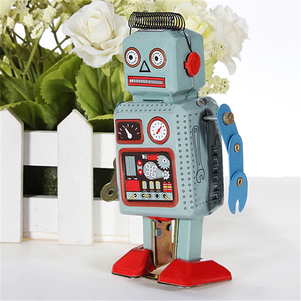 Đồ Chơi Robot Lên Dây Cót Phong Cách Vintage 1vn