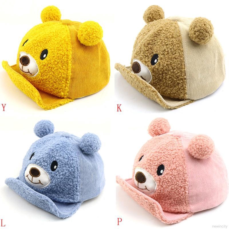 Nón lưỡi trai tai gấu xinh xắn dành cho bé